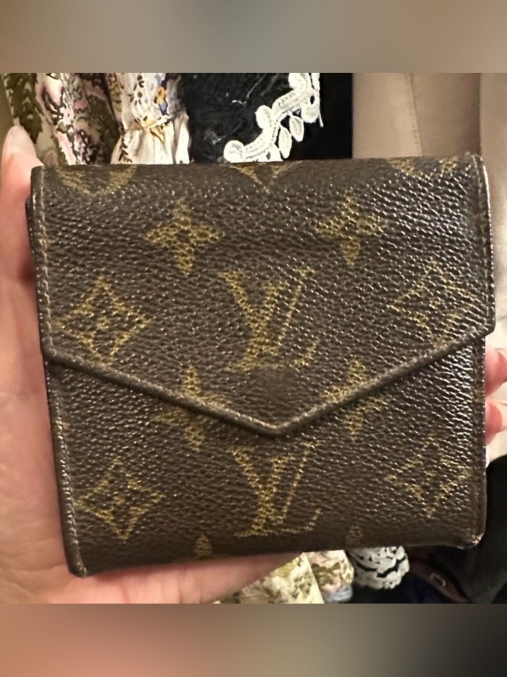 Louis Vuitton Brown Monogram Envelope Wallet